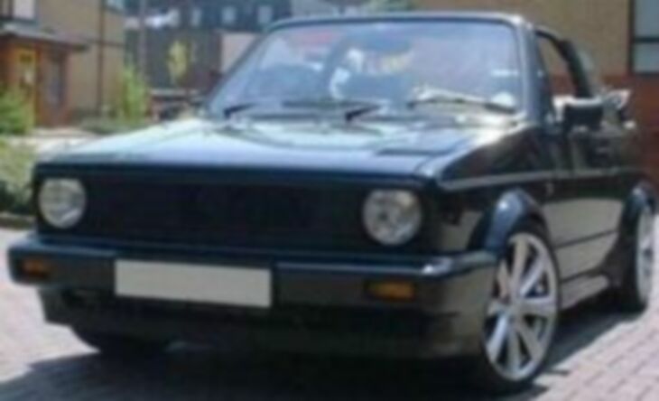 VW Golf Cabrio 2 Serie als Abschnitt 