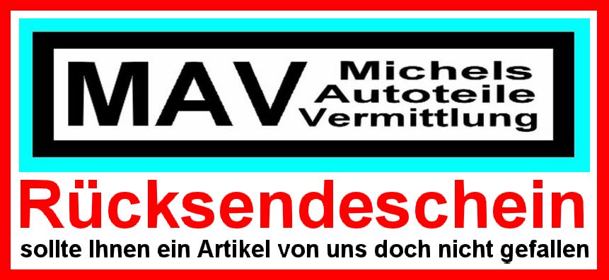  Rcksendeschein; sollte Ihnen ein Artikel nicht gefallen - Hinweis : 
Ausdrucken, ausfllen und auf die Rcksendung kleben. Lesen Sie unbedingt vor Abschlu einer Bestellung oder Kaufes unsere AGB's und Versandkonditionen, 
um evtl. Probleme oder Unstimmigkeiten von vorn herein auszuschlieen ! 